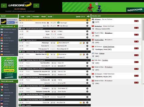 score live in tempo reale.